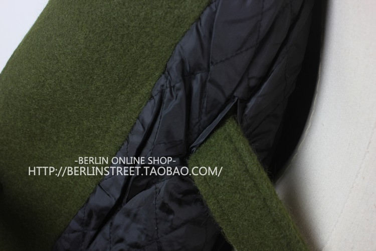 Áo khoác Mohair nữ 2018 mùa đông phiên bản mới của Hàn Quốc thắt lưng lỏng thắt lưng dài phần len dày - Áo khoác dài ao khoac len