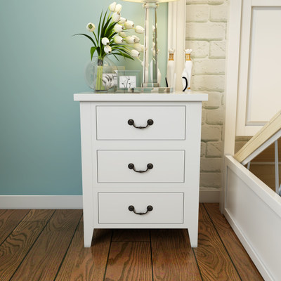 Solid wood bed head cabinet 1 8 m large bed bucket cabinet bedside cabinet