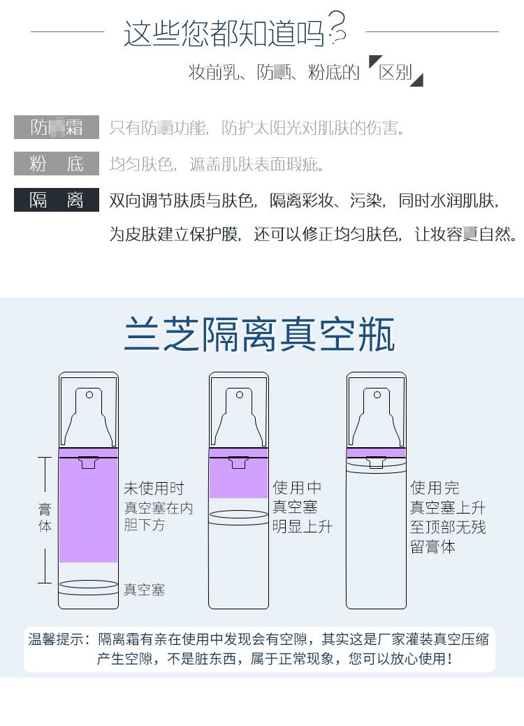 Hàn quốc Laneige Langzhi tuyết sợi kem chống nắng kem trang điểm trước khi làm trắng sữa khỏa thân trang điểm da sáng 30 ml đích thực kem che khuyết điểm