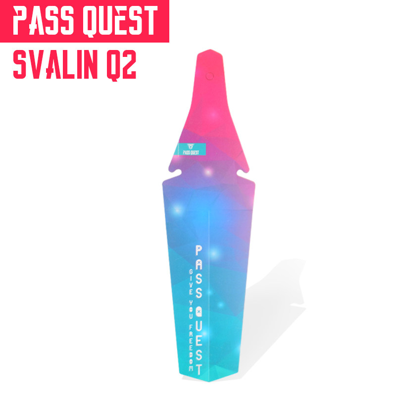 PASS QUEST road car mudguard mountain bike dead flying mudguard front fork mud removal bicycle portable mud removal