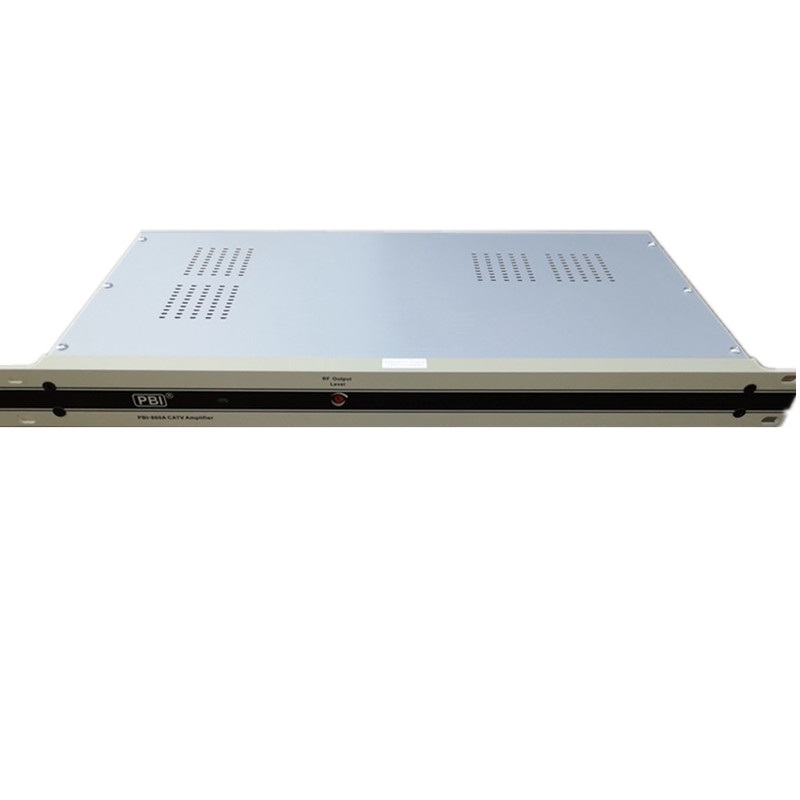 Engineering rack PBI860A cable TV system front end amplifier Digital coaxial signal conversion