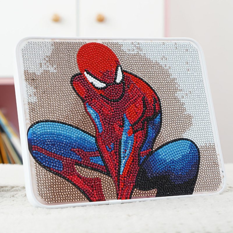 Diamond Draw Children Full Diamond Sticky Painting Girl Handmade DIY Making Material Early Childhood Puzzle Toy New Year Gift