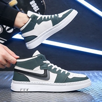 Air Jordan 1, универсальные кроссовки для школьников и студентов, повседневная обувь для отдыха, тренд сезона, в корейском стиле