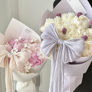 Hochwertiger pfingstrosenstrauß, fertige simulierte blume, praktischer und kreativer blumenstrauß für Älteste, geburtstag, valentinstagsgeschenk für mädchen