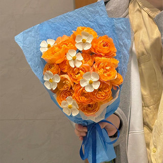 Kreativer blumenstrauß in kontrastfarbe, fertige rose, simulierte blume, seifenblume, high-end-geburtstagsstrauß, valentinstagsgeschenk für mädchen