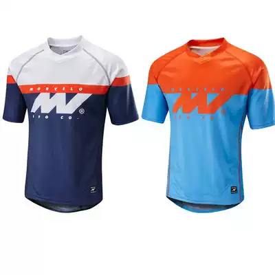 New morvelo quick-drying cycling suit short-sleeved T-shirt mountain bike bicycle off-road motocross racing suit