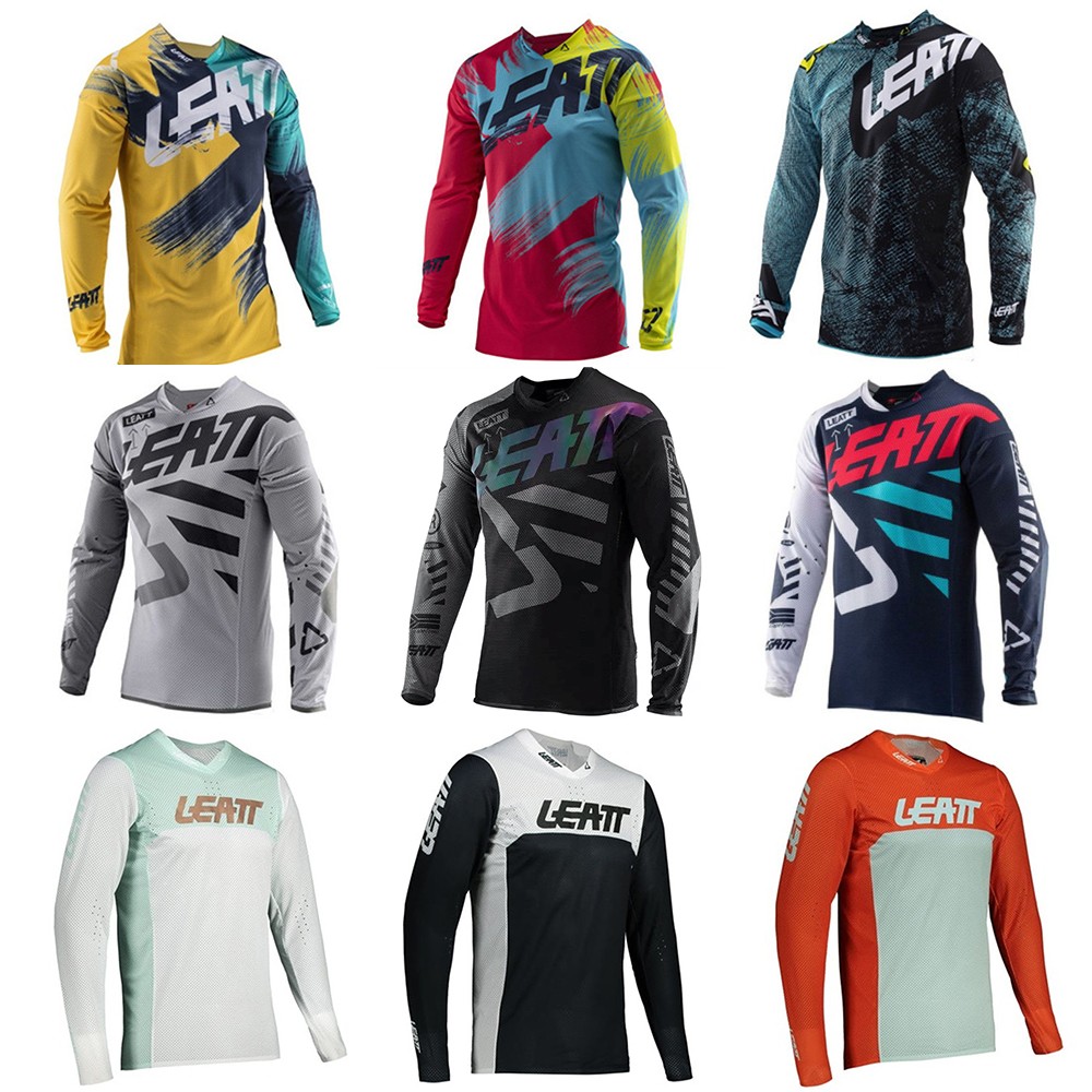 LEATT Bike Ride overalls The outsuit blouse for men and women Spring and autumn outdoor sports quick dry breathable long sleeve T-shirt