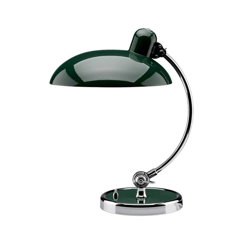 Danish Nostalgia Emerald Green Office Table Lamp In Ancient Wind Creativity Studio Book Room Reading Designer Art Lamps