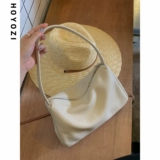 Сумка подмышку, модная универсальная летняя сумка на одно плечо, из натуральной кожи, коллекция 2023