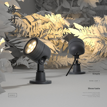 Outdoor Floodlight Waterproof Meadow Landscape Spotlight Outdoor Garden Shooting Tree Light Lawn Interlude Light Patio with tree lights