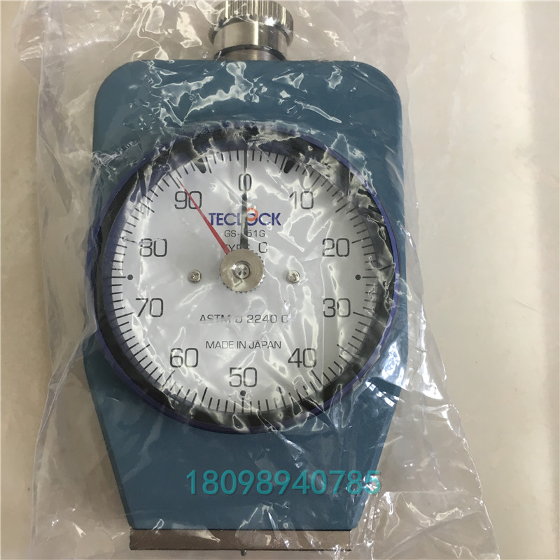 Original dress Japanese TECLCK obtain the GS-751G rubber hardometer GS-751G C type double-needle hardness instrument