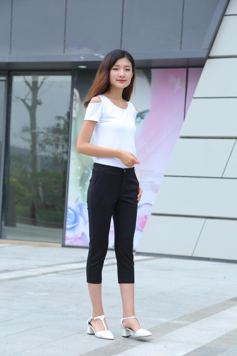 Thu đông 2018 phiên bản Hàn Quốc của MM béo hoang dã nhỏ thẳng cỡ lớn co giãn 7 điểm quần nữ đã mỏng 9 điểm quần mỏng áo kiểu đẹp