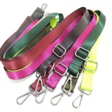 Красный нейлоновый ранец, стальной металлический ремешок для сумки из нержавеющей стали