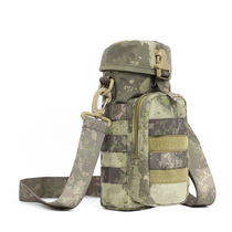 1000D CORDURA Outdoor Single Shoulder Slip Diameter 8 5cm kettle pack MOLLE Cup Mobile Wallet Pack