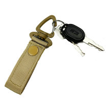 Outdoor sports leisure wear belt key button 360° rotating triangle to hold MOLLE tactical mountaineering button