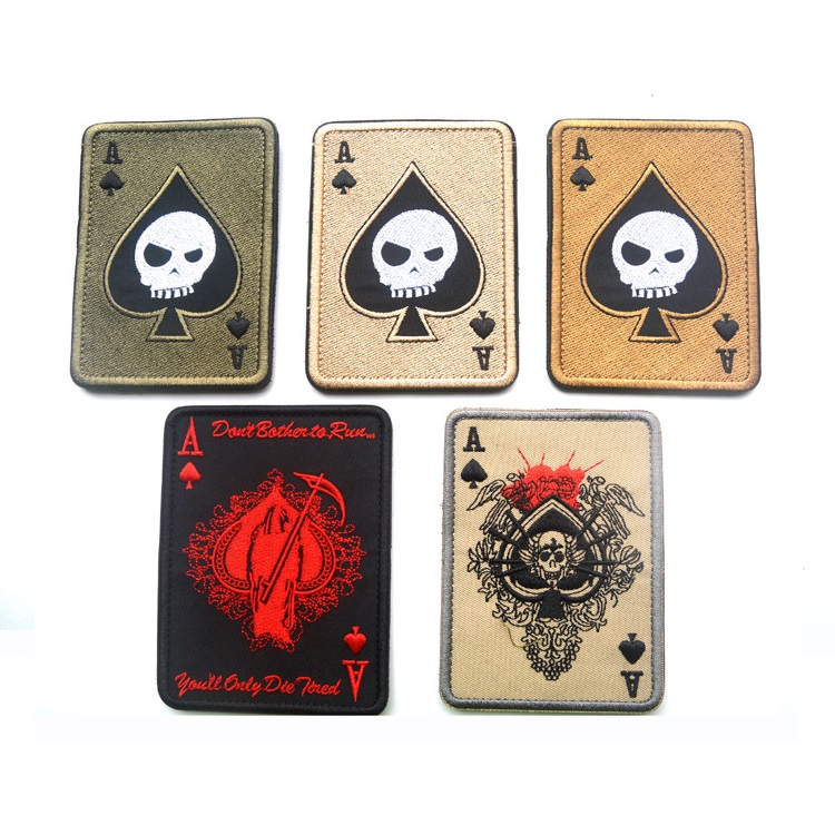 Military Fans Outdoor Personality Embroidery Magic Collage Computer Embroidered Cloth Patch Arm Badge Badge Morale Badge Sending Hair Side