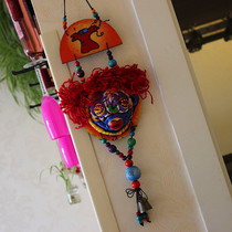 Yunnan characteristic handmade craftsmanship wind chimes new Dongba evil pendant creative home Bar shop decorations