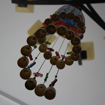 Wind chime hanging door jewelry Yunnan Lijiang characteristic metal fish head Feng Shui Bell national style decoration pendant gift