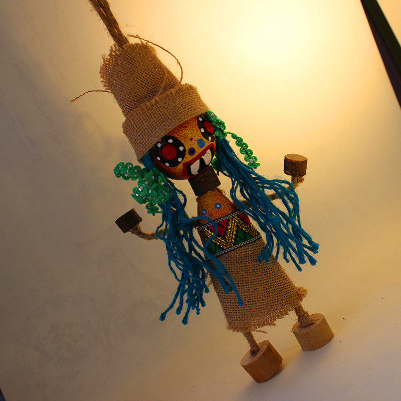 Yunnan Dongba Featured Handicraft Halloween Small Gift Pendant Creative Car Pendant Bag Hang Tourism Souvenir