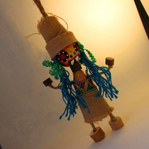 Yunnan Dongba special handicrafts Halloween horror small gifts evil small pendants creative car hanging bag hanging