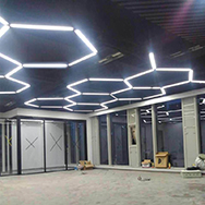 Led Strip Light Office Ceiling Hanging Line Double Tube