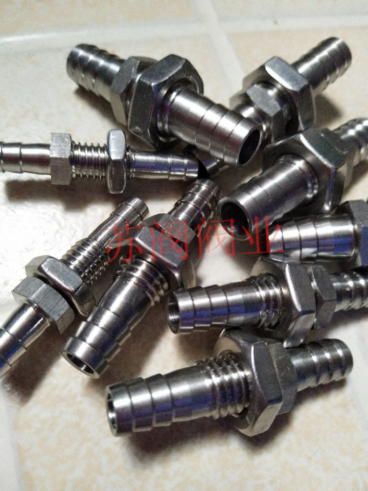 304 stainless steel through plate Pagoda joint partition splint word through plate straight joint 6 10 12mm