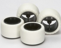 TAMIYA 15415 four-wheel drive accessories SX SXX chassis white tire black wheel Curved small caliber wheel