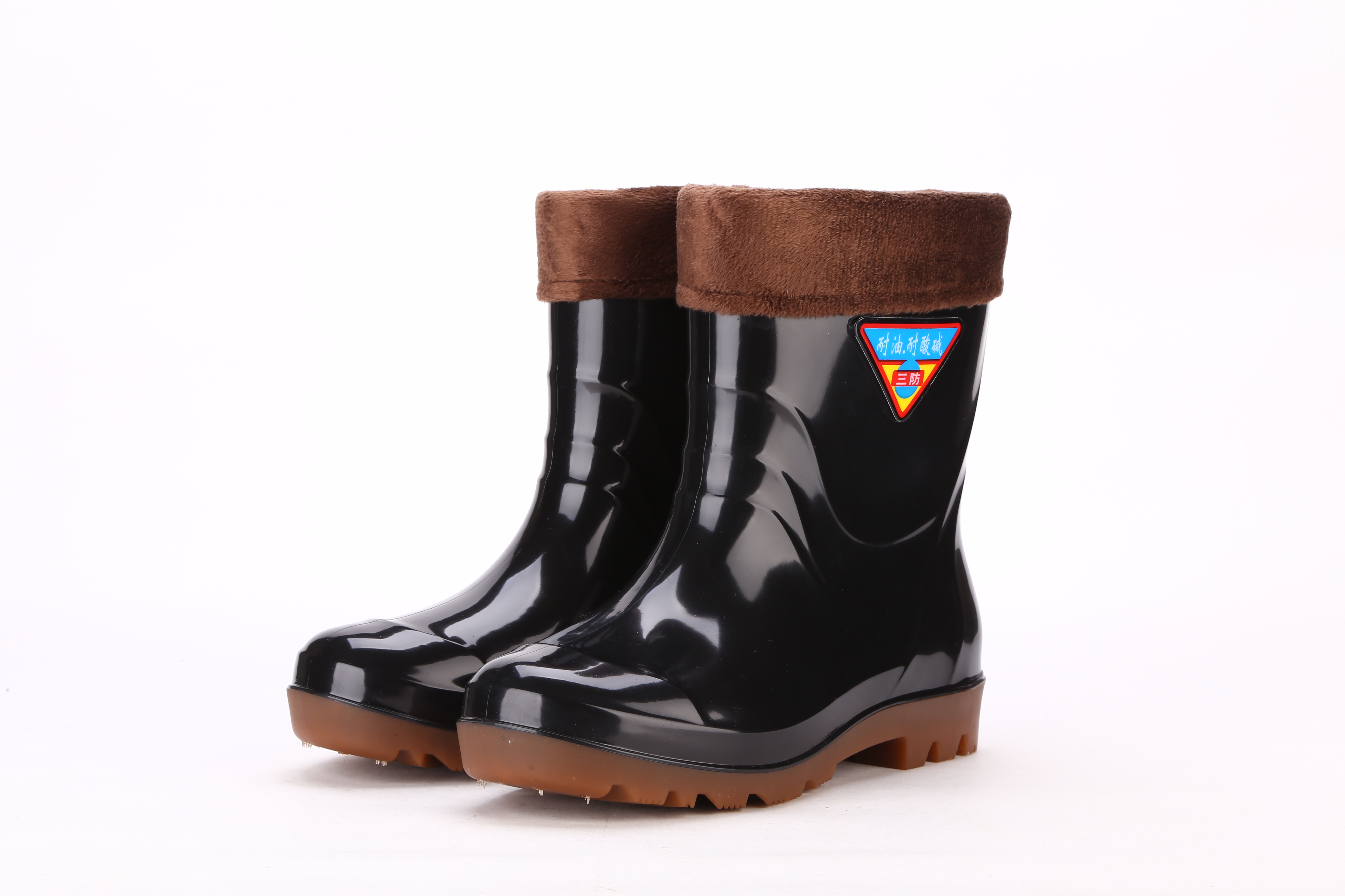 Chaussures - bottes caoutchouc homme pour hiver - semelle tendon - Ref 964248 Image 15