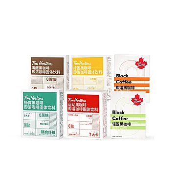 Tims天好咖啡速溶0脂无蔗糖21杯