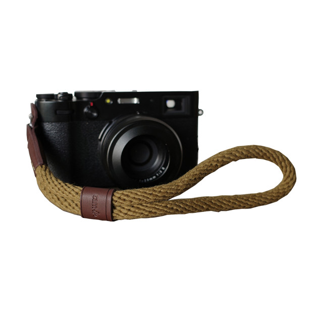 ສາຍແຂນກ້ອງກ້ອງ cam-in wrist strap retro mirrorless literary lanyard x100 black card gr3 woven Fuji SLR hand strap