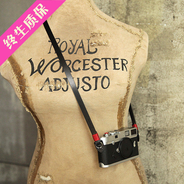 cam-in camera baby bag digital cowhide handmade hanging strap micro monocular camera genuine leather hanging neck vintage literature CS244 shoulder strap