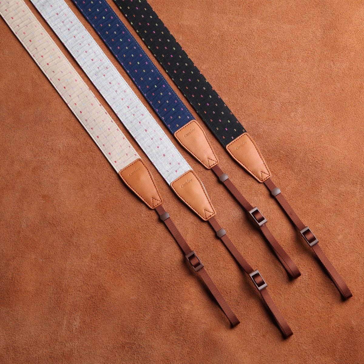 cam-in universal cotton comfortable retro digital single-eye camera holding baby bag micro-single-eye camera photography shoulder strap CS076