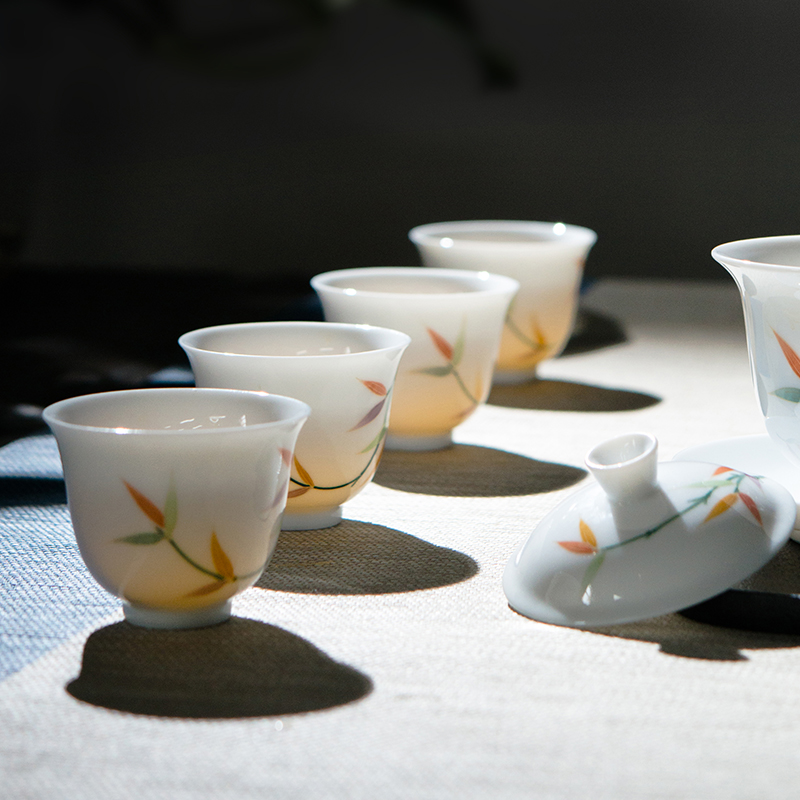 The Master sample tea cup cup of single CPU hand - made kung fu tea Chinese glaze colorful thin foetus drinking tea cup under small cups