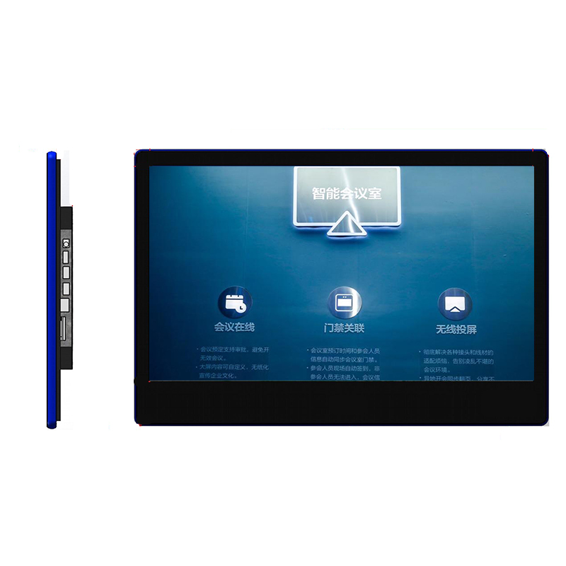 Conference reservation doorplate All10 inch wall-mounted display screen face touch intelligent conference electronic class card