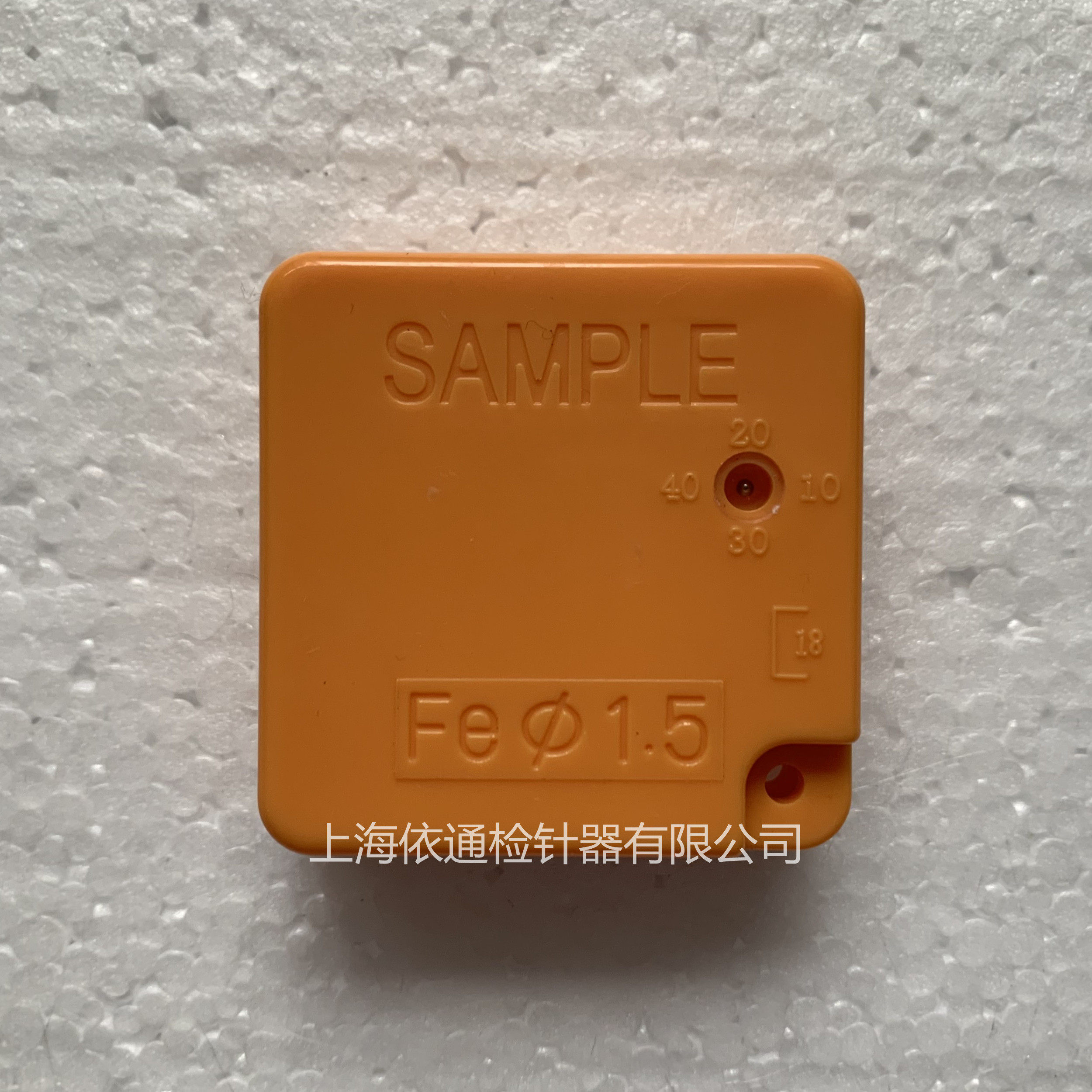 Original special nine-point test block Needle detector Sensitivity calibration module Needle detector Stainless steel detection card block