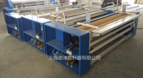Fully automatic side-to-side cloth measuring machine cloth rolling machine cloth winding machine coding machine code running machine