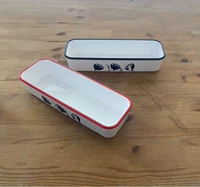 [Чистые дефекты без возмещения] Япония Moomin Rategular Kitchen Storage Box Box