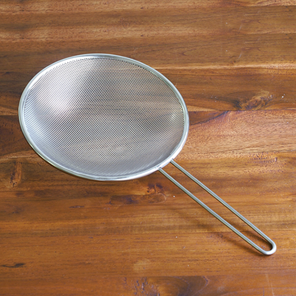 Japan Family Ask House Stainless Steel Home Kitchen Shallow Leachate Nets Hedge flour spoons Scoop Tight Mesh