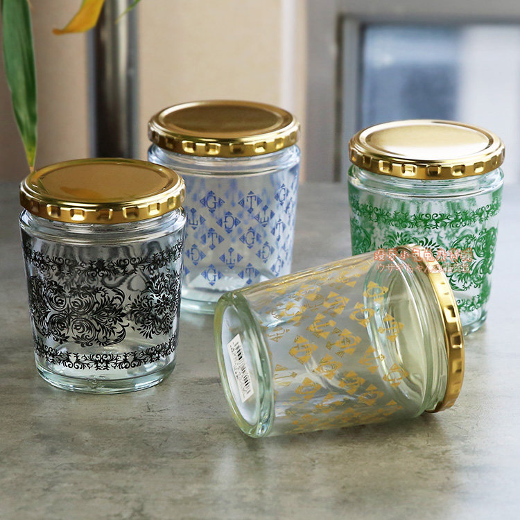 Japan Toyo Sasaki Metal lid Glass storage container Storage bottle Storage bottle