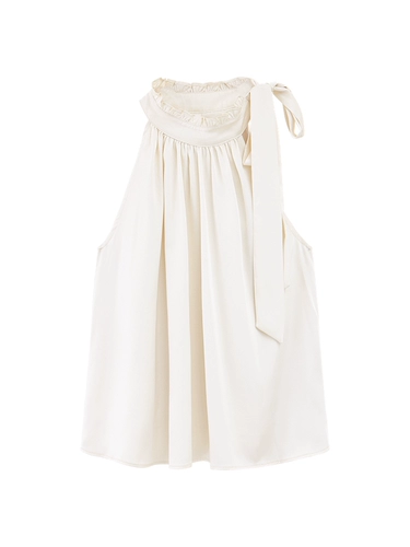 Сексуальная футболка без рукавов, короткий белый топ с чашечками, французский стиль