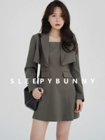 Модный пиджак классического кроя, платье, комплект, куртка, подходит для подростков