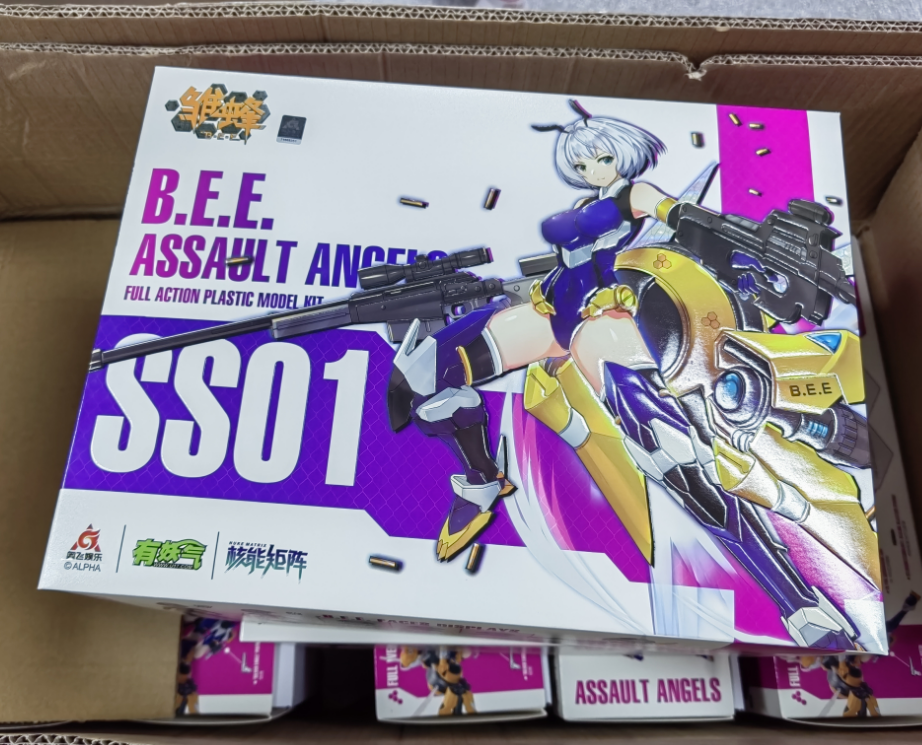 核マトリックスBEE ひな瑠璃 初期ヴァンガードフォーム メカガール 関節可動モデル