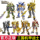 Three Kingdoms Mecha Warrior Собранная версия куклы-модели Совместная подвижная игрушка 2024 New Boy Educational Building Block Toy mini 0