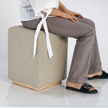 Fashion Solid Wood Sofas bench Bench Nordic Furnishings Nordic Furnishings With Cloth Art Dressers Dressing Bench Clothing shop Fitting Room Stools