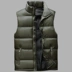 Mùa thu đông nam xuống vest vest cotton cổ cao rộng, áo dày dày ấm phiên bản Hàn Quốc của xu hướng vest đẹp trai ao ba lo nam Áo vest cotton