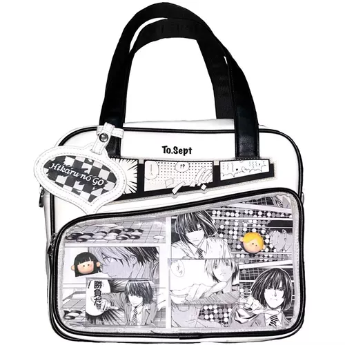 Оригинальные комиксы, сумка на одно плечо, японская универсальная сумка через плечо для школьников