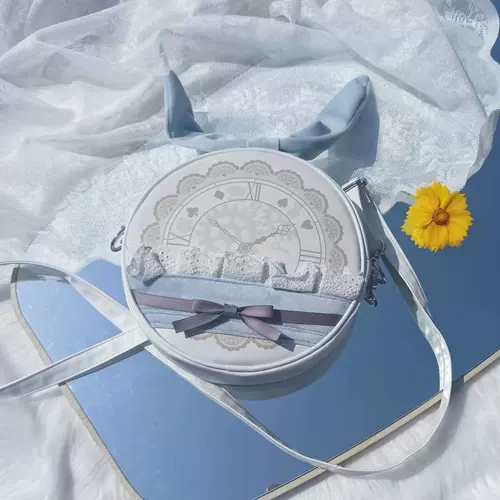 Оригинальные карманные часы, портативная милая сумка через плечо, надевается на плечо, стиль Лолита