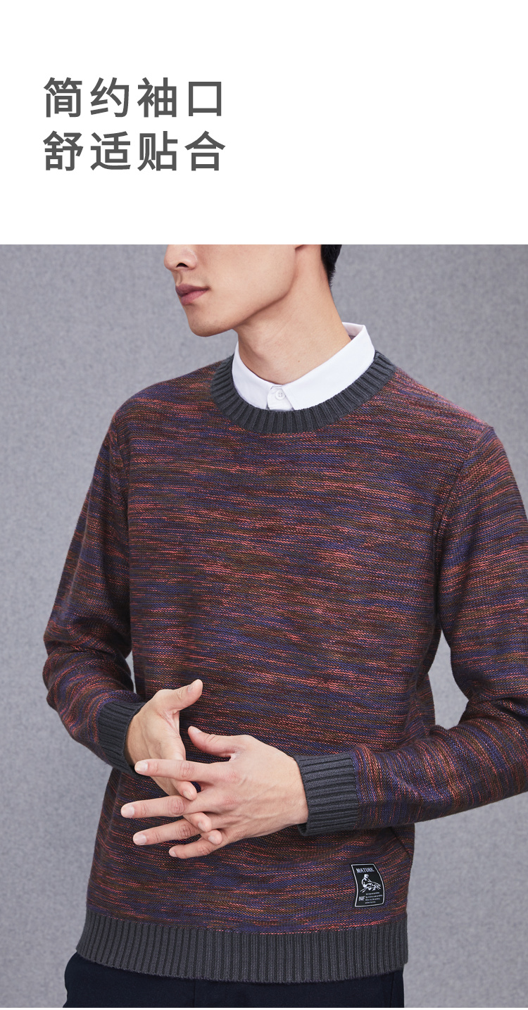 Áo len cổ lọ cạp cao của nhà HLA / Haicang 2018 Thu mới Slim Slim Two Men blazer nam