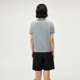 HLA/海澜之家 Эластичный трикотажный летний металлический тонкий свитер, воротник поло