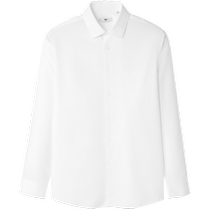 HLA Heilan House pure cotton no-iron long-sleeved formal white shirt 24 autumn new commuter business lapel top for men